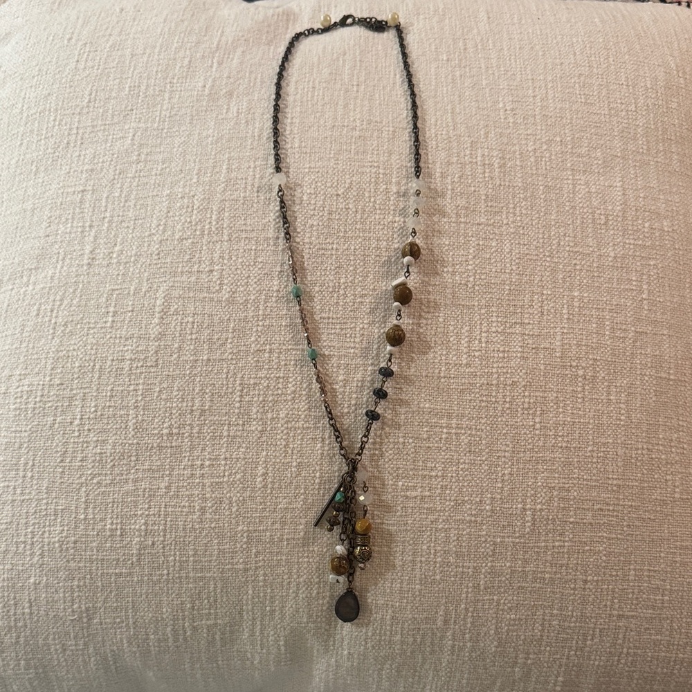 Elegant Multi-Color Beaded Necklace